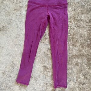 Pink cotton Lululemon leggings!